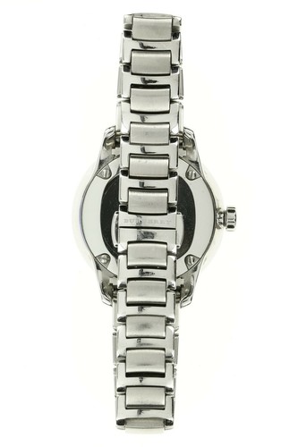 BURBERRY Mens Check Stamped Silver Tone Bracelet 40mm Watch 133544 - Picture 2 of 3