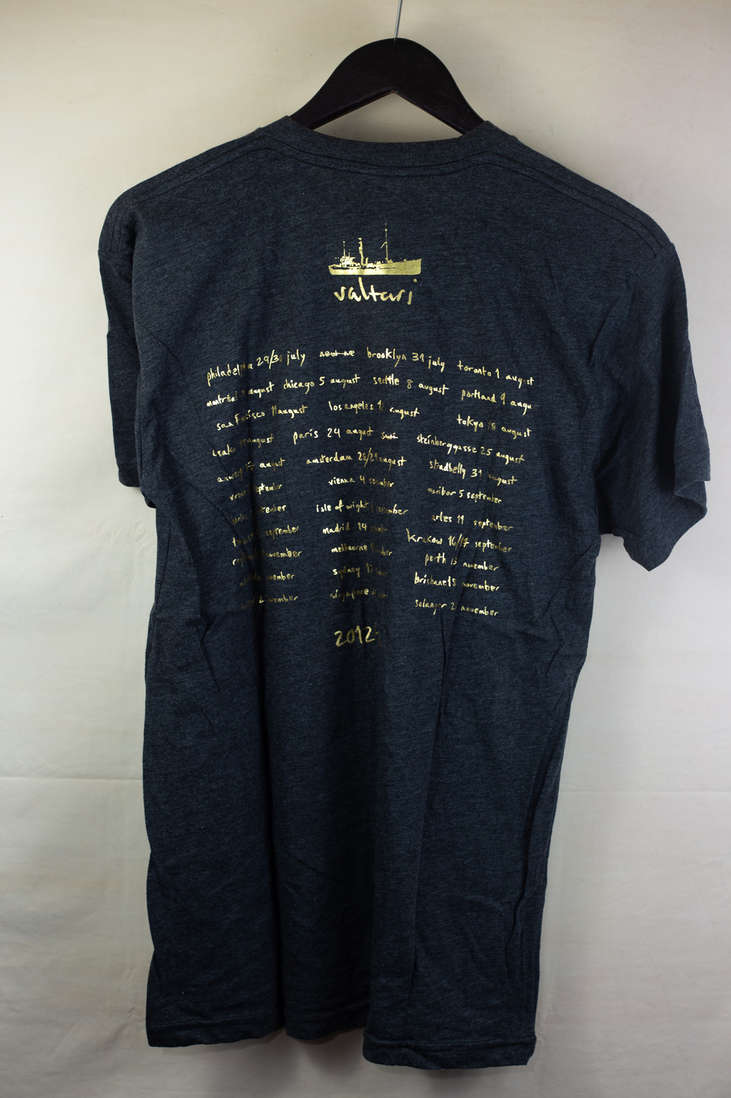 Sigur Ros SMALL Concert Shirt Preowned - Picture 2 of 2