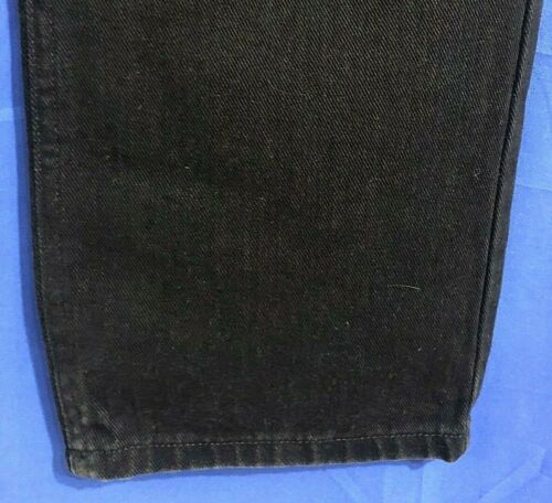 Ralph Polo LAUREN JEANS CO Classic STRAIGHT LEG High-Rise BLACK DENIM JEANS 10 - Picture 3 of 5