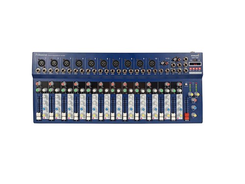 14 Channel Home Audio Mixer System Recording DJ Mixing Console Bluetooth Mixer - Picture 1 of 12