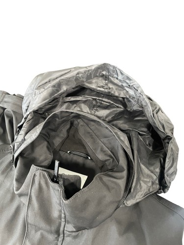 Calvin Klein Mens Winter Coat Size Large Black Hide Away Hood - Picture 11 of 11