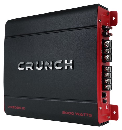 Crunch PX-2025.1D 2000 Watt Mono Amplifier Car Audio Amp - Picture 3 of 12