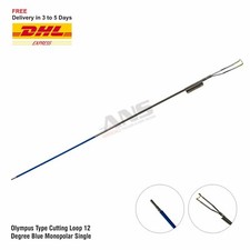 ANS OLYMPUS TYPE CUTTING LOOP MONOPOLAR 12 DEGREE  (Set of 5)