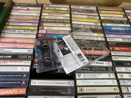 100 x Vintage Cassette Tapes Job Lot Collection Classic All Titles as pictured - Picture 7 of 7