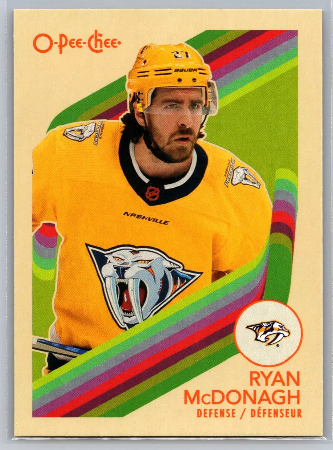 Ryan Mcdonagh trading card