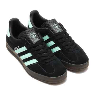 adidas Originals Gazelle Indoor Core Black Clear Mint Gum JR7112