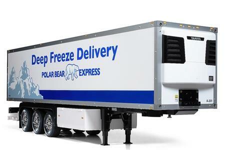 Tamiya 56319 3-Axle Reefer Semi-Trailer For Tamiya Tractor Trucks 1/14 scale