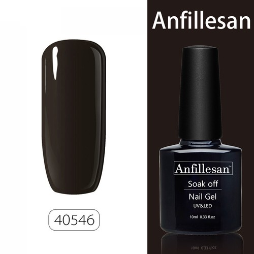 Anfillesan 72 Colours Nail Gel Polish Soak Off UV LED Base Top Coat Nail Varnish - Picture 55 of 92
