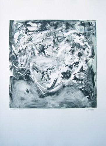 Arthur Secunda "Beethoven come pazzo", 2008, monotipo - Foto 2 di 5