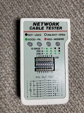 LAN DSL RJ45 RJ11 RJ12 CAT5 CAT6 UTP Ethernet Network LAN Cable Tester Tool