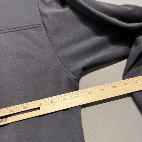 PING Jacket Mens Large Charcoal Grey Pullover Coat Golf Quarter Zip Fleece Lined - Picture 14 of 15