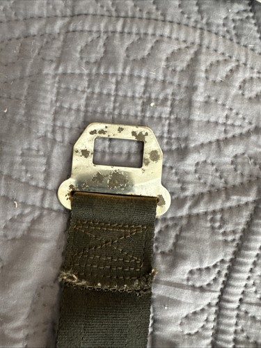 1 cinturón de seguridad estándar GM retractores 66-72 Chevy Olds Pontiac GTO Nova Chevelle - Imagen 11 de 13