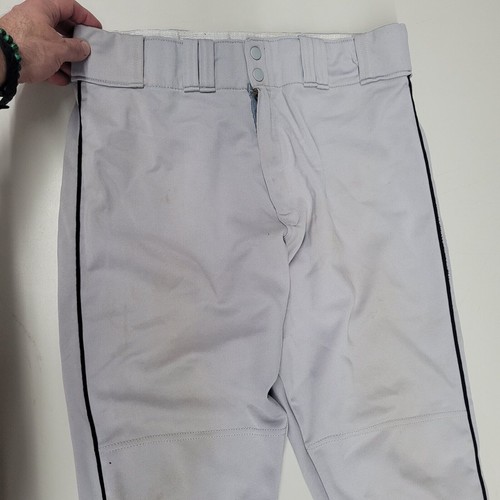 TIGERS #8 BASEBALL/SOFTBALL UNIFORM Black Jersey +(3)Pair Gray Rawling Pants LRG - Picture 16 of 24