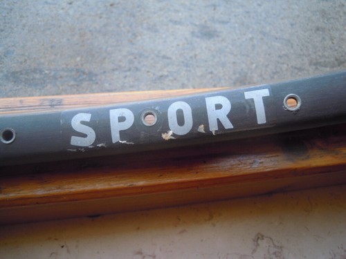 NOS GALLI SPORT SINGLE TUBULAR RIM HOLES 36 CERCHIO BICI VINTAGE - Picture 3 of 8