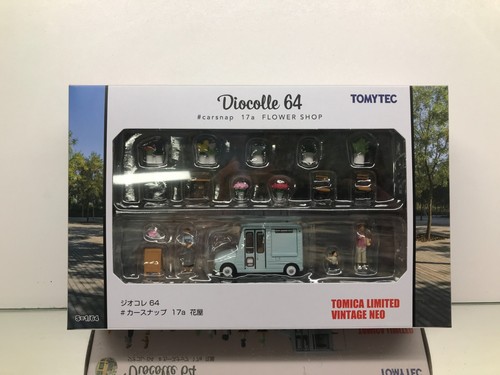 TOMYTEC 17A DIOCOLLE 64 DAIHATSU MIRA VAN FLORIST -1:64- HIGH QUALITY IN BOX - Afbeelding 1 van 5