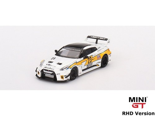 Nissan 35GT-RR Ver.1 - LB Silouette funciona - Lightning #23 - Mini GT 1:64 - Imagen 2 de 6