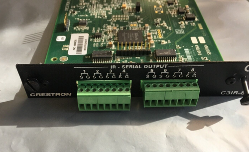 Crestron C3IR-8 / C3IR8 8 Relay Port Control Card For 3 Series - Picture 1 of 5