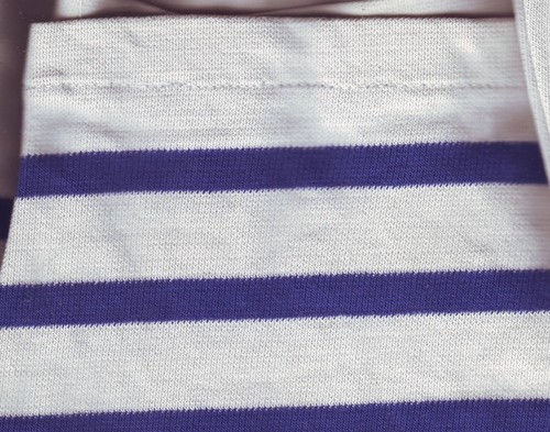 paire manches coton a coudre ou pour bricolage assemblages /  marin - bon etat  - Picture 2 of 3