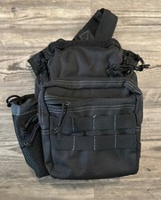 Tactical Concealed Carry Bag Black W/Shoulder Strap Excellent Condition NO Wear