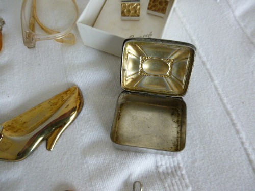 Sammlung Uhren + Schmuck Vintage manche Teile silber gestempelt 925 835 - Bild 6 von 9