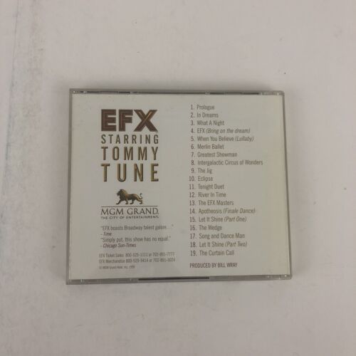 VTG EFX Tommy Tune Cast Album MGM GRAND Hotel Broadway Stage Musical CD 1999 - Picture 2 of 2