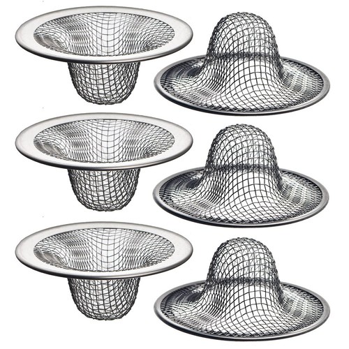 2.125Inch Top / 1Inch Basket - Mesh Sink Drain Strainer Hair Catcher for8491
