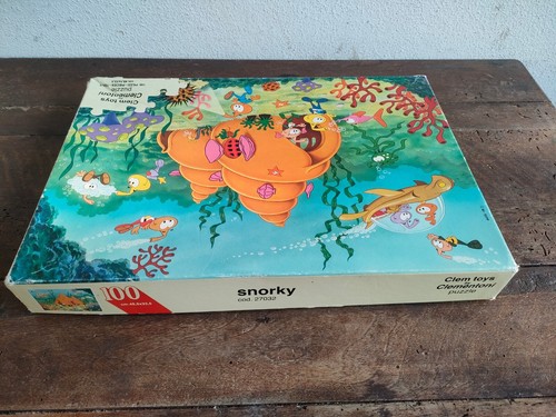 SNORKY Puzzle Clementoni Clem Toys 100 Pezzi Vintage 1980's - Imagen 10 de 11