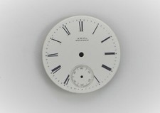 6S Waltham Pocket Watch Porcelain Dial 1031