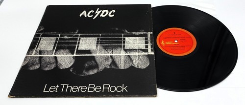 AC/DC Let There Be Rock Vinyl LP Record New Zealand Mono / Stereo Press VG++