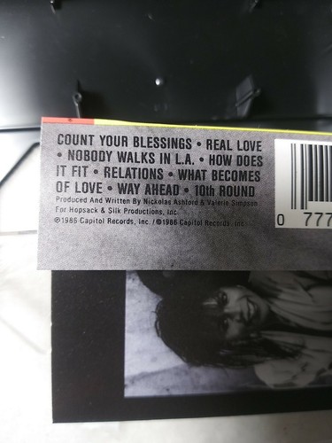 Ashford & Simpson - Real Love - Cassette Tape Capitol 1986 - Picture 9 of 12