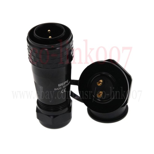 WEIPU SA20 2/3/4/5/6/7/8/9/12/15 Pin SA2010 SA2015 Aviation Waterproof Plug IP67 - Picture 5 of 32