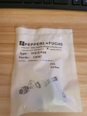 1PC NEW PEPPERL+FUCHS V1S-G-PG9 CONNECTOR FREE SHIPPING