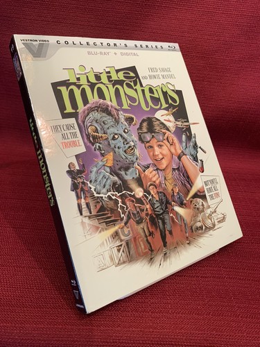 LITTLE MONSTERS Blu-Ray + Digi W/ Slipcover VESTRON VIDEO Collector's Series NEW - Imagen 1 de 6