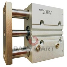 New In Box MINDMAN MCGB-03-25-50 Twin-Guide Cylinder