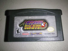 Mega Man Battle Network 3 White Version Nintendo Game Boy Advance GBA 