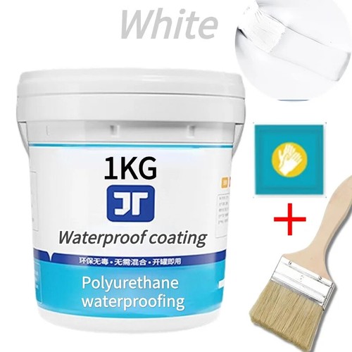 1KG Waterproof Coating Sealant Roof Waterproof Agent Urethane Anti-leakage Glue - Picture 20 of 25