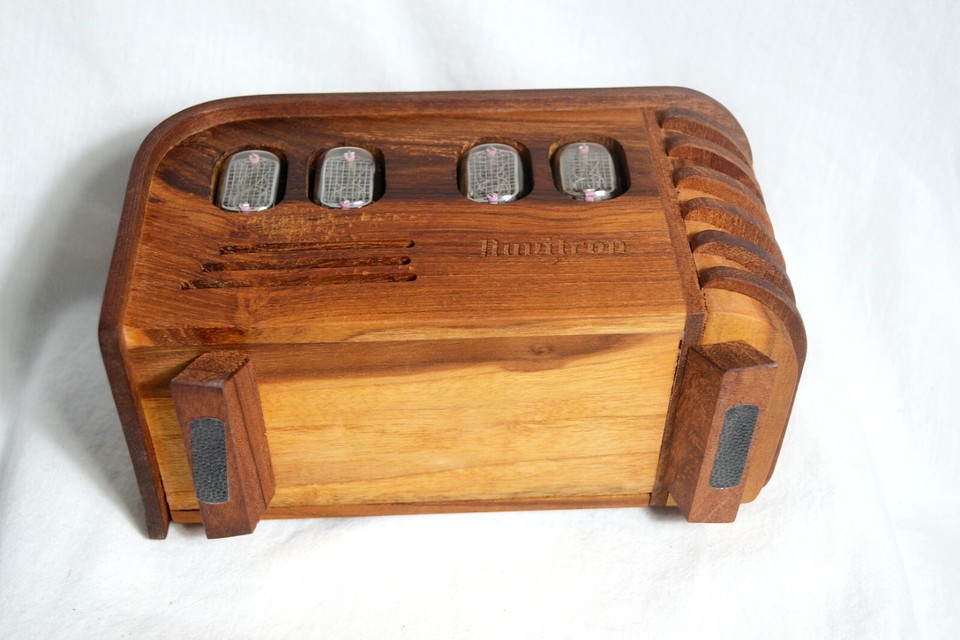 Vintage Nuvitron Nixie Tube Alarm Clock Handmade eBay