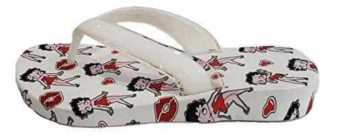 Betty Boop Adult Women Flip-Flop Thong Wedges Slides Sandals - Picture 44 of 48