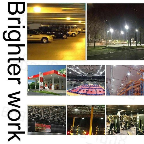 100W-200W UFO LED High Bay Lights Workshop Shed Industrial Warehouse Factory Gym - Picture 7 of 23