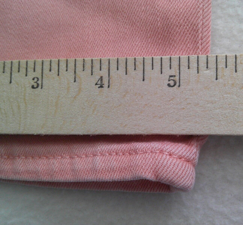 Jeans donna Express elasticizzato leggings vita media rosa denim taglia 8R - Foto 13 di 13
