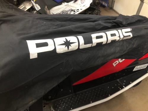 2011-2014 Polaris Pro Ride 120 Rush 600 OEM Black/Red Snowmobile Cover 12 13 VGC - Picture 3 of 11