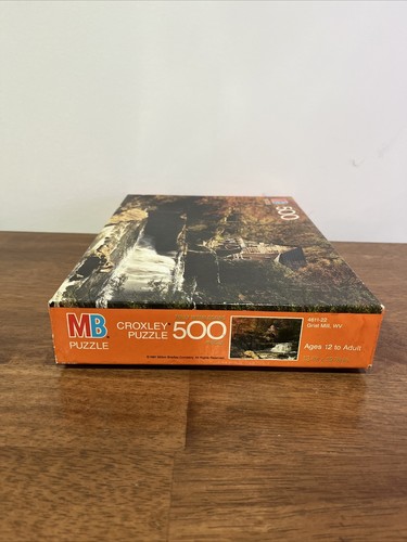 Grist Mill, WV Jigsaw Puzzle 500 Piece 1991 MB Croxley Sealed - Picture 5 of 6