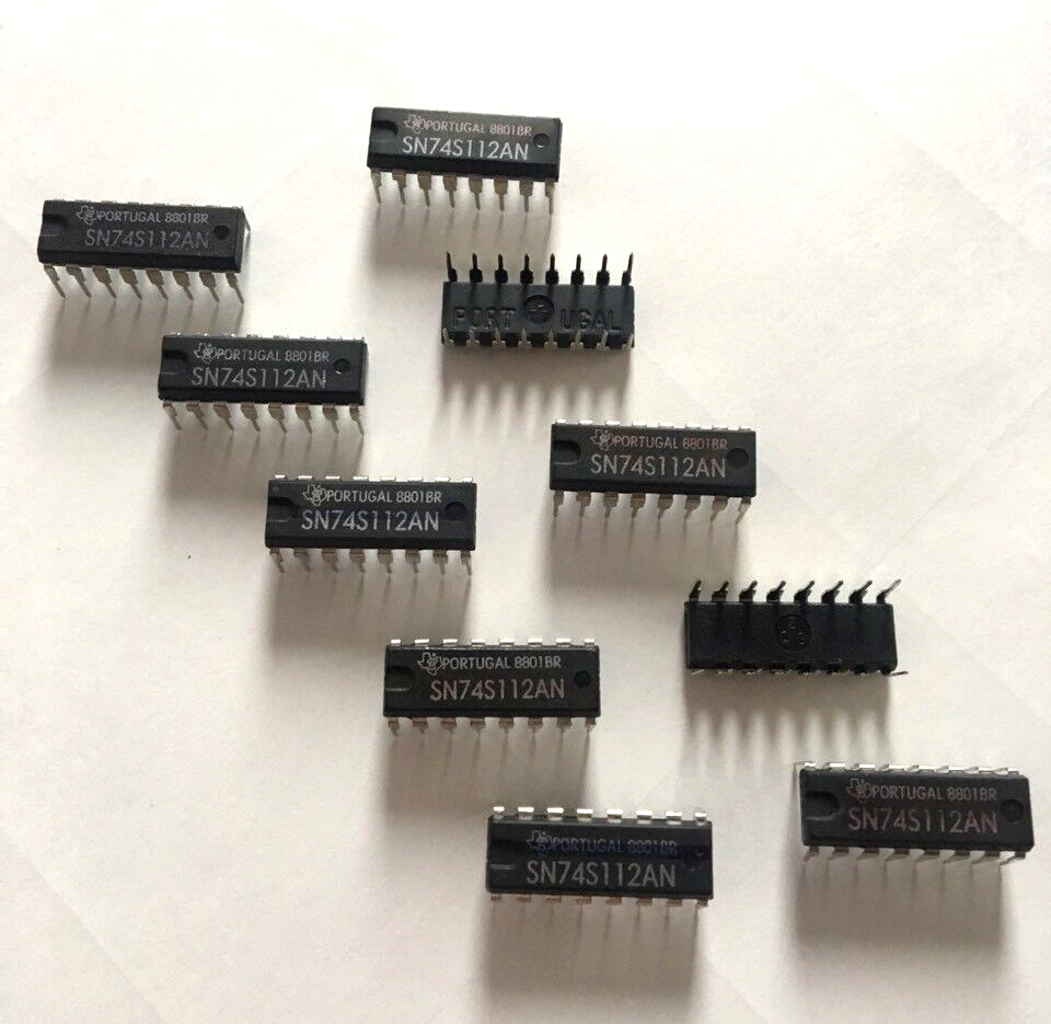 10pcs SN74s112AN DM74s112 74s112 Texas Instruments Europe made Nos IQ ...