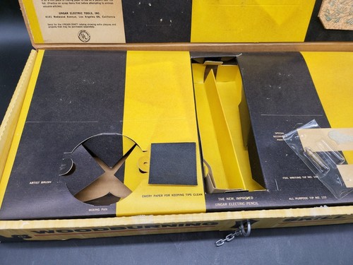 Vintage Ungar Electric Woodburning Skill Set No. 412 BOX ONLY - Bild 13 von 14