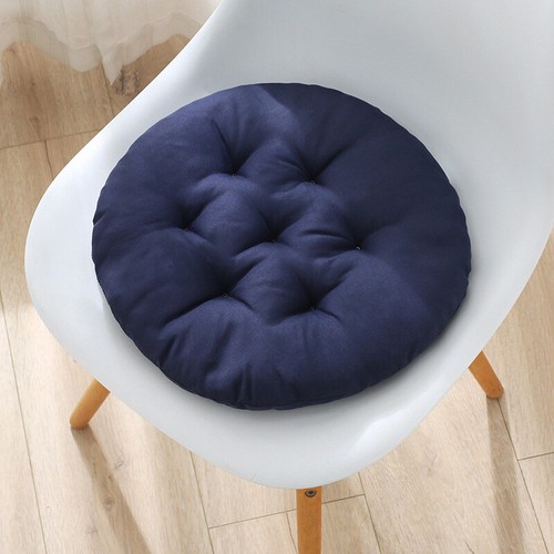 Solid Round Chair Seat Pad Cushions Indoor Outdoor Dining Garden Patio Pillow UK - Picture 10 of 22