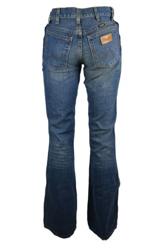 Wrangler jeans pantaloni da uomo a zampa bootcut svasati slim fit 28 w29 w30 w31 - Imagen 17 de 42