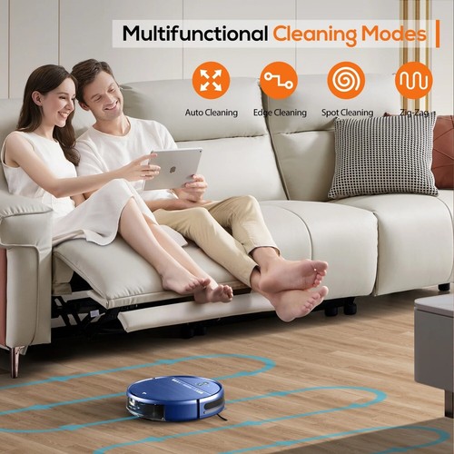 Robot Vacuum Cleaner, 2 in 1 Robot Vacuum and Mop Combo for Pet Hair, Hard Floor - Picture 18 of 23