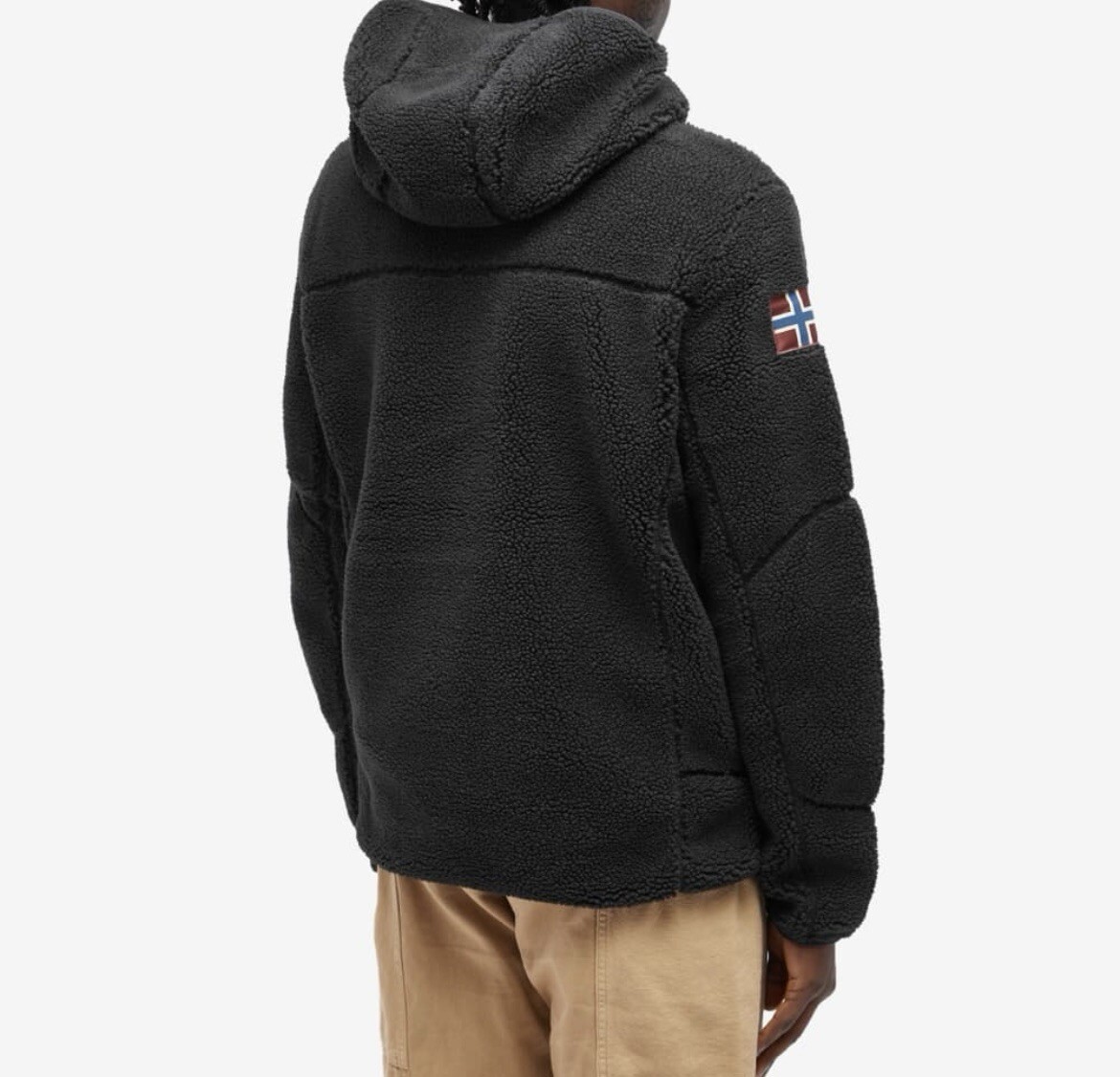 Napapijri Yupik fleece jacket Men’s Size Large 