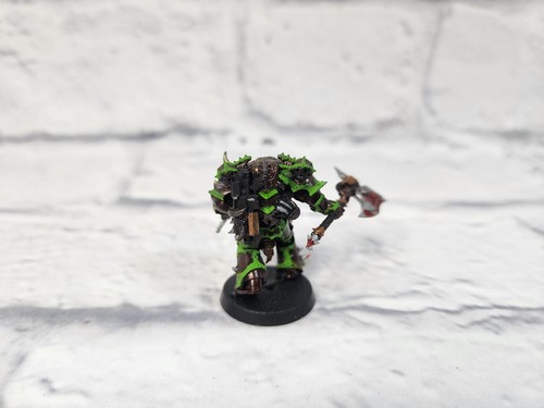 Warhammer 40k The Horus Heresy Alpha Legion CSM Legionaire Painted Miniature - Picture 2 of 2