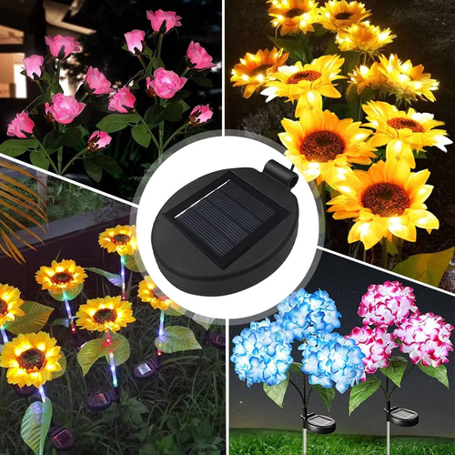 Solar Lantern Top LED Panel Lantern Lid Lights Part for Outdoor Flower DIY Sola - Picture 6 of 8